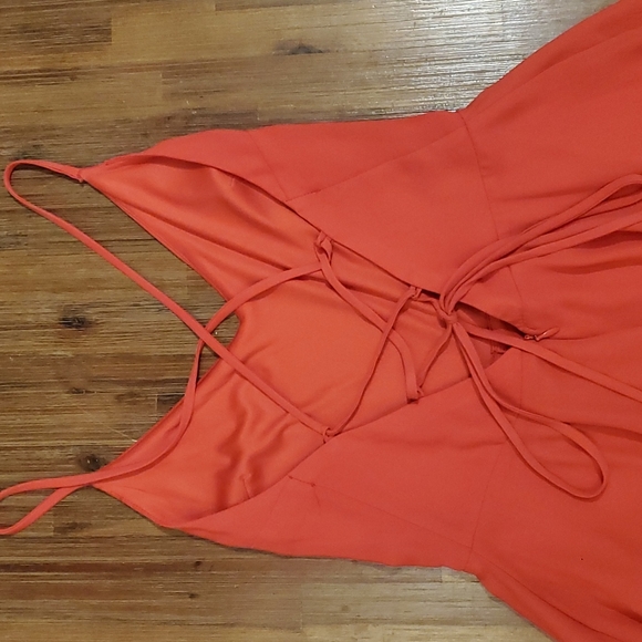 Women's Express Romper W/Strappy Open Back - Picture 3 of 4